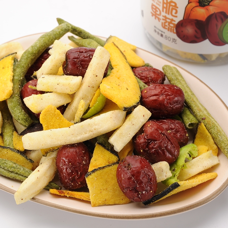 最新果蔬脆成健康零食新宠