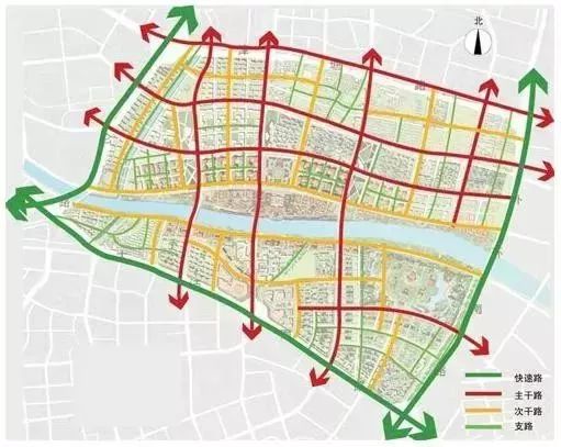 郸城县道路最新规划图，自然美景的探索之旅启程之路